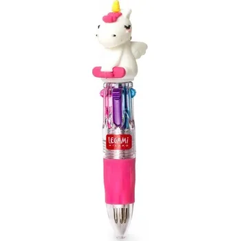 Mini 4-Colour Ballpoint Pen - Mini Magic Rainbow- Unicorn
