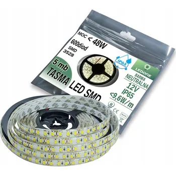 LED osvětlení LED pásek LED-ONE 5 m SMD 2835 neutrální bílá IP65 voděodolný