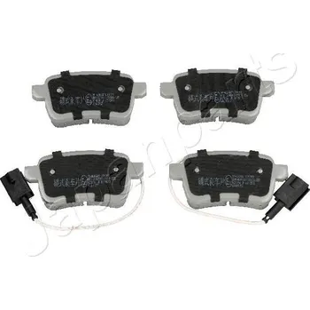 Brzdová destička Sada brzdových destiček, kotoučová brzda, , 71770092, 77365357, JAPANPARTS, PP-0205AF