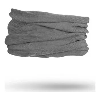 Nákrčník GripGrab multifunkční šátek HeadGlove Merino (šedá)