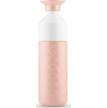 Termohrnek Termoska Dopper Pebble Peach 580 ml s termohrnkem, ekologická