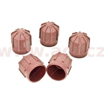 Auto-moto uzávěr servisního portu R134a HP M10x1 červený, vysokotlaká větev