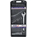 DEDRA klíče očkoploché 6-36mm, 26ks, kazeta 1406K1