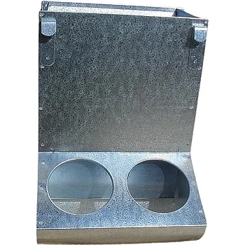 Zásobník pro velká plemena - venkovní zavěšení na granule se 2 otvory