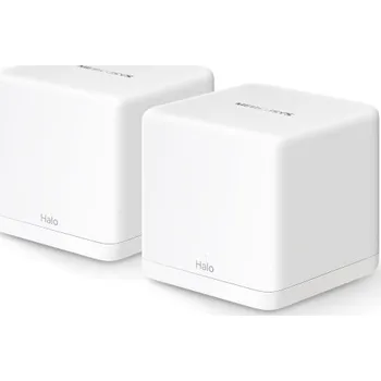 Počítačové příslušenství WiFi router TP-Link Mercusys Halo H60X(2-pack) WiFi 6, AX1500, 3x GLAN2,4/5 GHz