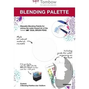 Tombow Paleta na míchání barev 3 ks
