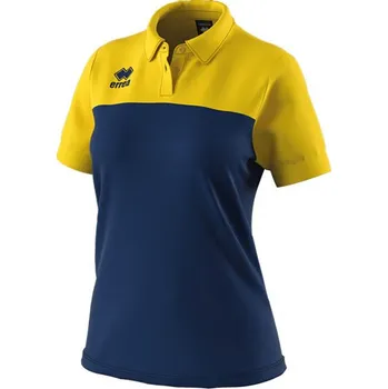 Dámské tričko ERREA´ ERREA BONNIE Dámská polokošile BARVA: tmavě modrá - žlutá, Velikost: L Výprodej – dámská sportovní polokošile pro volný čas i sport