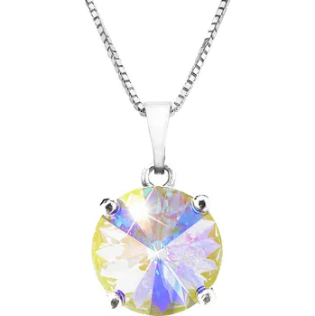 Módní doplněk JSB bijoux s.r.o. Stříbrný náhrdelník s přívěskem samostatné rivoli Swarovski AB (Stříbro 925/1000)