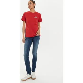 Wrangler T-Shirt Graphic 112356431 Červená Regular Fit S