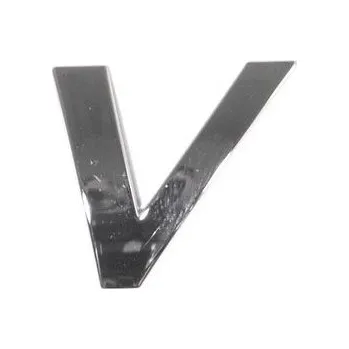 Samolepicí dekorace na vozidlo 3D logo Znak samolepicí V