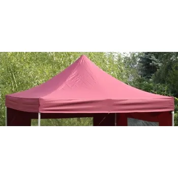 Zahradní stan Střecha pro profi stany 3x3 m, látková, nepromokavá, vínová