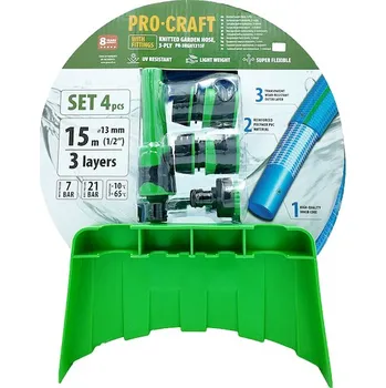 Zahradní hadice Procraft Modrá zahradní hadicí Procraft PR-3KGH1315F | PR-3KGH1315F