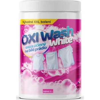 Prací prášek OXI Wash na bílé prádlo Nanolab Hmotnost: 1 kg