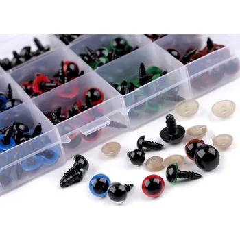 Sada očí s pojistkou 260 ks