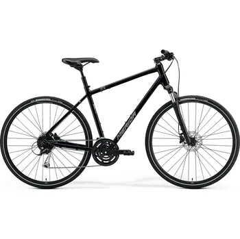 MERIDA Crossway 100 Glossy Black (Matt Silver) - L/21.5"