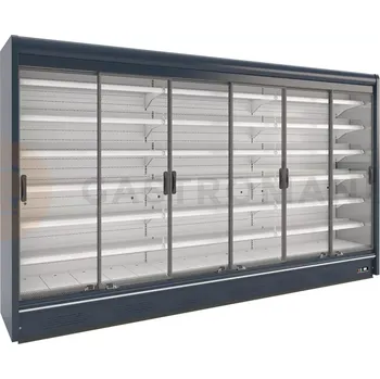 Chladicí vitrína přístěnná, posuvné dveře, bez agregátu | JUKA, York 260/80/200 DP