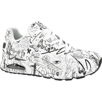 Dámské tenisky SKECHERS Dámské bílo černé tenisky 177972-WBK-345 Velikost 37,5