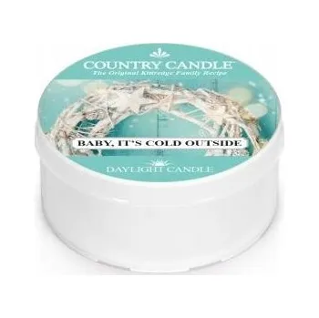 Svíčka Tradiční parafínová svíčka Baby It's Cold Outside Country Candle 1 ks