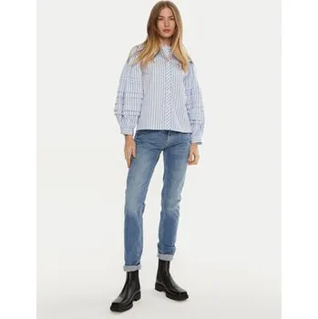 Pánské džíny Munthe Jeansy Taulu 243143124308 Modrá Slim Fit 36