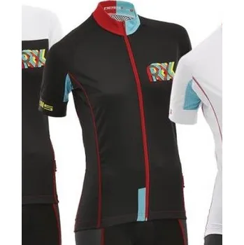cyklistický dres Dres PELLS RX Black - L
