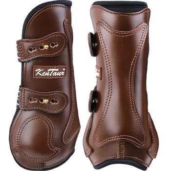 Koňské kamaše Kentaur Kožené šlachovky ROMA tabákové Full