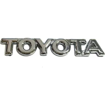 Znak automobilu Znak nápis TOYOTA 10,5 x 1,9 cm