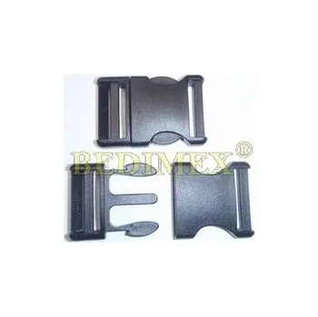 spona trojzubec 25 mm černý celé balení