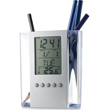 EDEM. Držák na kuličkové pero s akrylovým LCD displejem