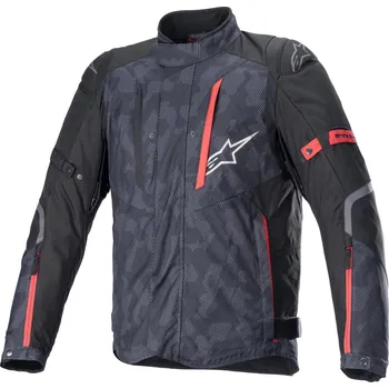 Moto bunda Bunda RX-5 DRYSTAR (černá/maskáčová/červená, vel. 5XL)