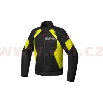 Moto bunda Bunda FLASH EVO NET WINDOUT (černá/bílá/žlutá fluo, vel. 2XL)