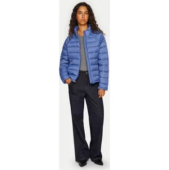 Vila Vatovaná bunda Sibira 14094318 Modrá Regular Fit 36