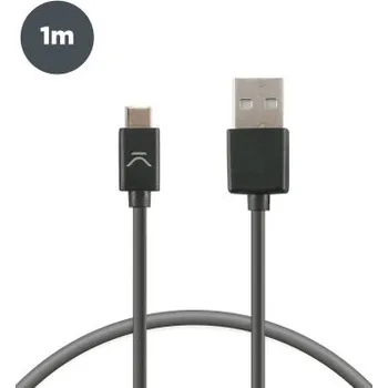 Datový kabel Ksix nabíjecí a datový kabel USB 3.0 na USB-C, 1m