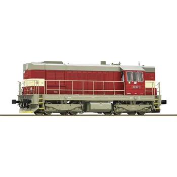 Modelová železnice Roco Dieselová lokomotiva Kocour ČD 742 162-1