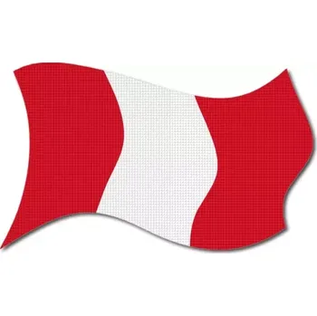 Vlajka Pelisport Vlajka Peru vlající