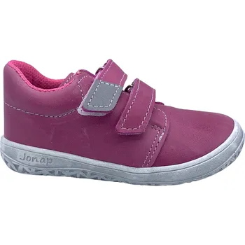 Chlapecké polobotky Dětské celoroční boty Jonap B1 Barefoot růžové Velikost: 27 (EU)