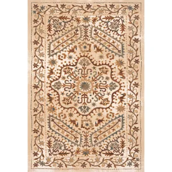 Koberec Vlněný koberec Agnella Regius Marash Světle Béžový - 130 x 190 cm