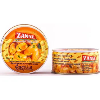 Rostlinný olej Fasolia gigantes – Obří Fazole v tomatě 280g