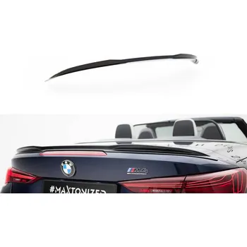 Auto-moto Prodloužení spoileru 3D BMW M4 Cabrio G83 černý lesklý plast
