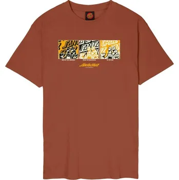 Pánské tričko SANTA CRUZ triko - Handled Front Baked Clay (BAKED CLAY) velikost: XXL