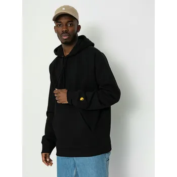Pánská mikina Carhartt WIP Chase HD (black/gold) L, černá