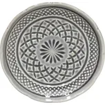 Šedý kameninový dezertní talíř Costa Nova Cristal, ⌀ 15 cm ID_1329894