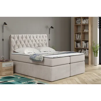 Šatní skříň Čalouněná postel Isolda 120/200 cm s úložným prostorem / Varianty barev