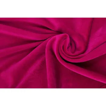 Galanterie Nicky velour cyklámová 0173/860