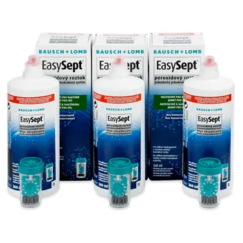 Kontaktní čočky Roztok EasySept 3x 360 ml