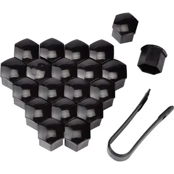 Autodoplněk Krytka na kolový šroub černá 19 mm