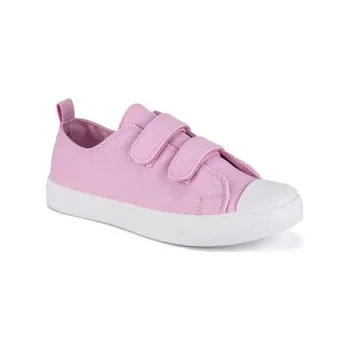 Dívčí tenisky Plátěnky Nelli Blu CSS20532-01(IV)DZ Růžová 33