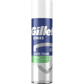 GILLETTE SERIES PĚNA 200ML sensitive
