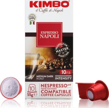 Kimbo Nespresso Espresso Napoli 10 ks