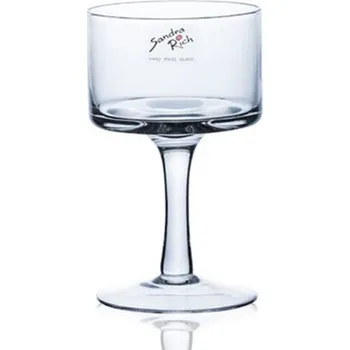 Miska CANDLE LIGHT na stopce skleněná d9x15cm