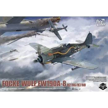 Plastikový model Border Model 1/35 Focke-Wulf FW-190A-8 R2/R6/R7/R8 (4 in 1)